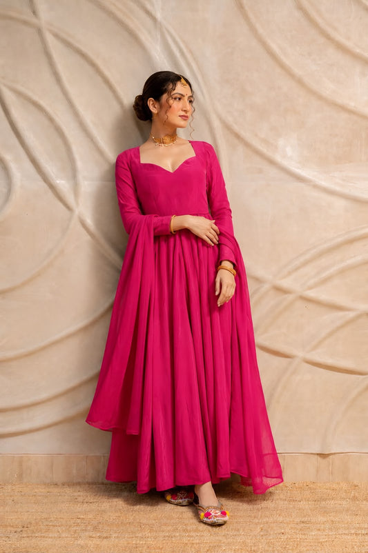 Gulnaar Anarkali Set