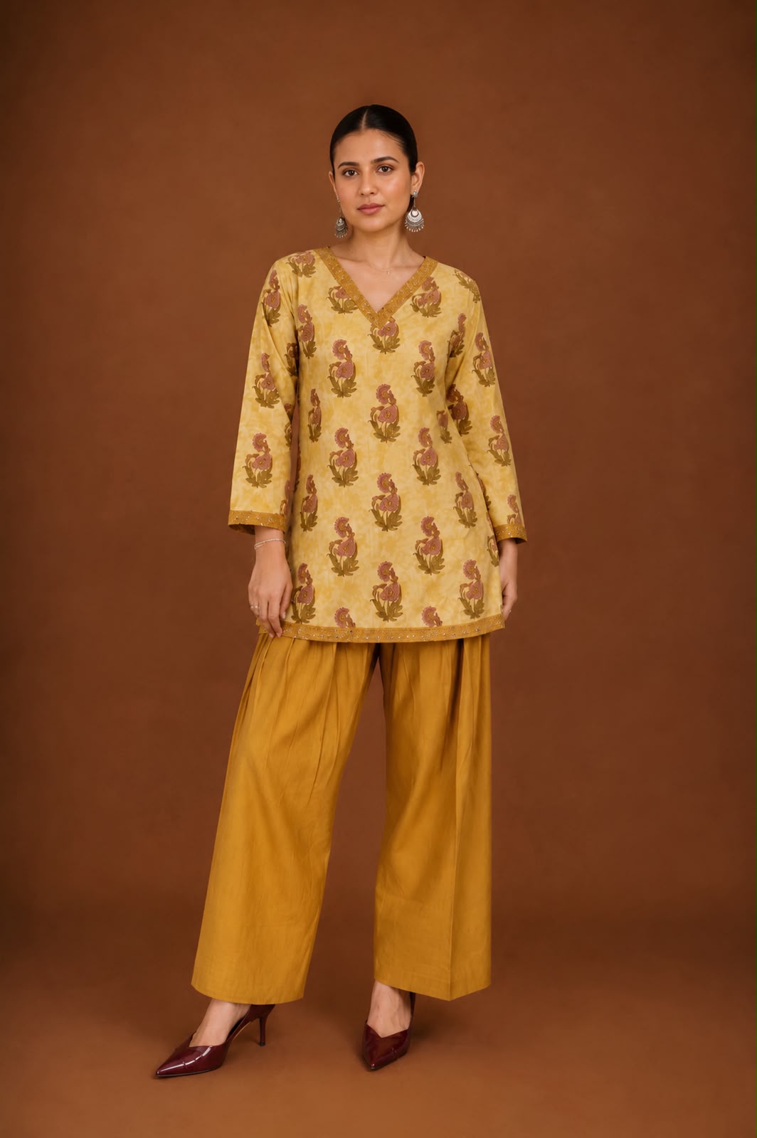 Amber Gulzar Farsi  Suit Set