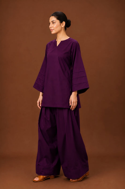 Plum Muse Farsi Suit Set