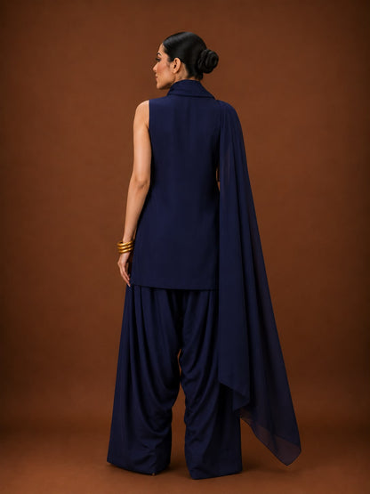 Midnight Muse Farshi Suit Set